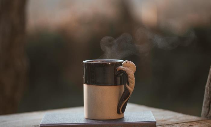 Coffee and pondering